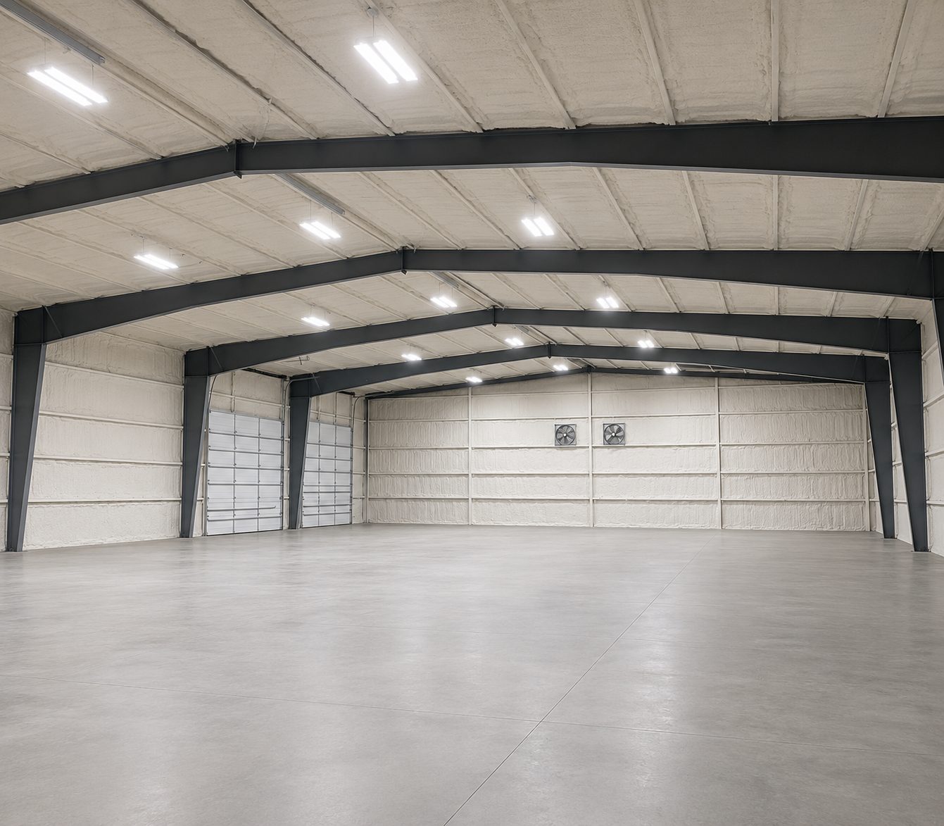Flexible industrial warehouse space